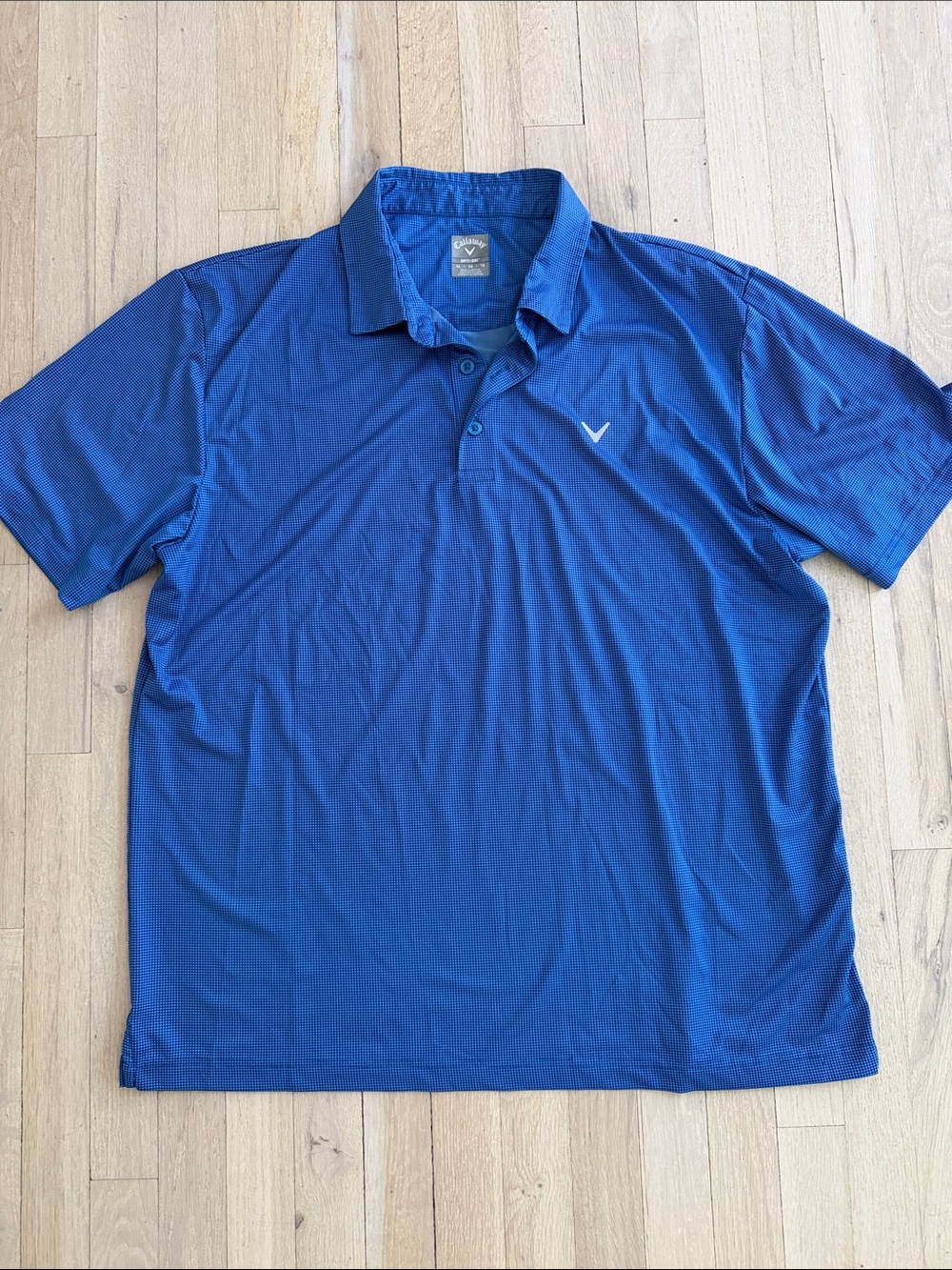 Callaway Men's Blue Performance Polo Shirt like new size Xl